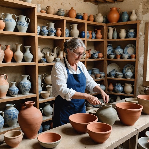 Où découvrir les traditions de la poterie en Provence, France : ateliers et artisans recommandés ?